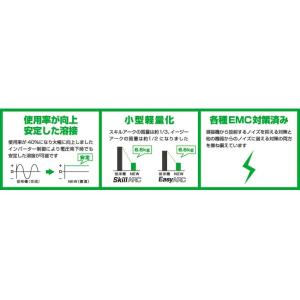 育良精機 インバーター制御直流ノンガス半自動溶...の詳細画像1