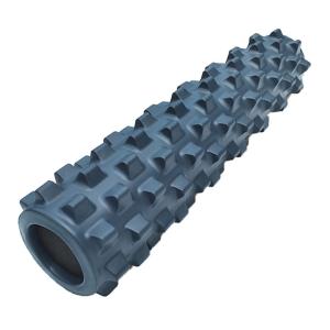 フォームローラー フィットネスローラー 筋膜リリース 筋膜はがし ランブルローラー(Rumble Roller) ミドルサイズ(55cm×14cm)スタンダード(紺色)(116880400000)