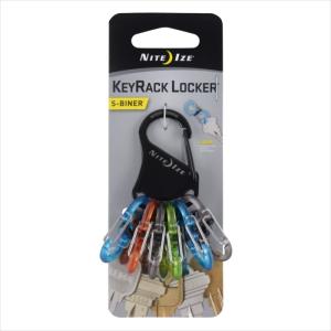 キーホルダー レジャー 登山用 NITE IZE キーラックロッカープラスチック GLL24-33-2R6 キャンプ用品 アウトドア用品 便利グッズ ナイトアイズ NI03716
