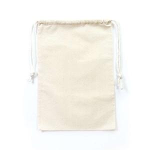 エコバッグ 無地 巾着 大 38x26cm 巾着タイプ 体操着入れ 給食袋 シンプル アーテック 76279
