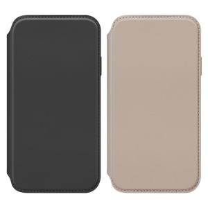 iPhone 13 mini 5.4インチ ガラスフリップケース 背面クリア 手帳型ケース PGA PG-21JGF｜konan