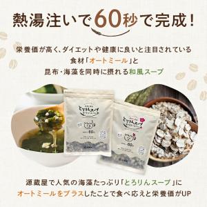 スープ オートミール 昆布と海藻 とろりんスー...の詳細画像2
