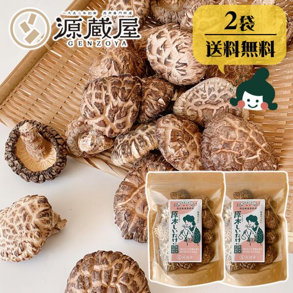 干し椎茸 国産 しいたけ 原木栽培 乾燥椎茸 原木しいたけ 120g（60g×2袋） 佐渡産 完全無...