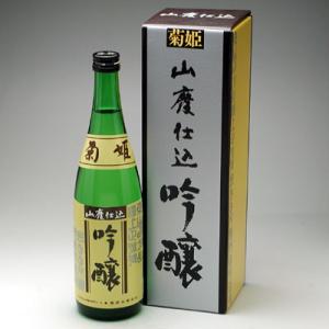 石川県の地酒　菊姫 山廃吟醸 720ml