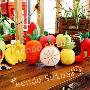 ぬいぐるみ 果物 リアル 野菜 キーホルダ 小...の詳細画像2