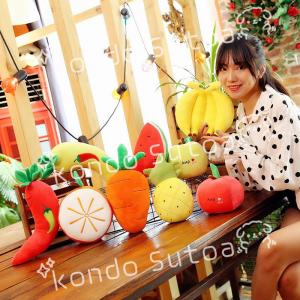 ぬいぐるみ 果物 リアル 野菜 キーホルダ 小...の詳細画像3