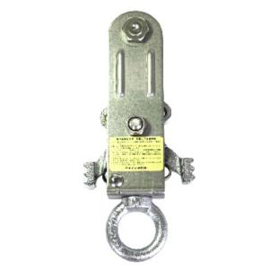 横移動用安全滑車 AK-1D 水平移動用 親綱連結滑車 ロープ有効径φ14〜16 送料無料