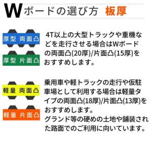 樹脂製敷板 プラシキ 軽量 Wボード 910m...の詳細画像4