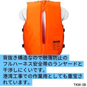 作業用救命衣(固型式) ライフジャケット(救命...の詳細画像2