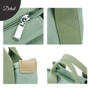 ミニトートバッグ レディース 大容量 帆布 仕...の詳細画像5