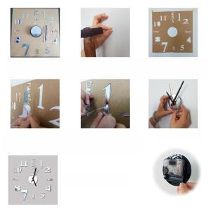 ウォールクロック 壁掛け時計 3D DIY 壁...の詳細画像4