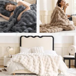 毛布 暖かい セミダブル ふわとろ毛布 ブラン...の詳細画像3