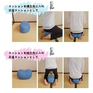 正座椅子 クッション 座布団 洗える 日本製 ...の詳細画像5