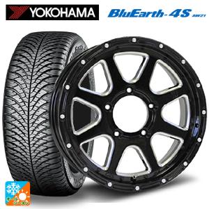 スズキ ジムニー(64系)用 215/70R16 100H ヨコハマ ブルーアース4S AW21 エクストリームJオールシーズンタイヤホイール 4本セット｜konishi-tire