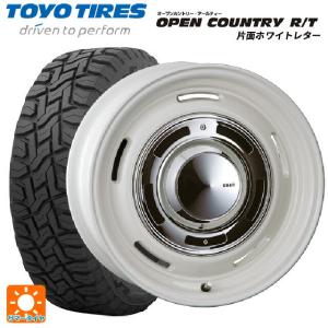 即日発送 スズキ ジムニー(64系)用 185/85R16 105/103N トーヨー オープンカントリー RT ホワイトレター ディーン クロスカントリー #サマータイヤホイール 4本｜konishi-tire