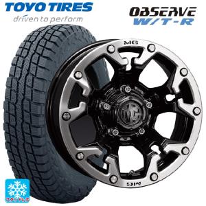 スズキ ジムニー(64系)用 185/85R16 105N トーヨー オブザーブ W/T-R MG ゴーレムスタッドレスタイヤホイール 4本セット｜konishi-tire