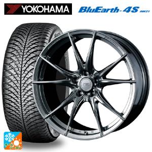 トヨタ RAV4(50系)用 235/55R19 105W ヨコハマ ブルーアース4S AW21 エフゼロ FZ-2オールシーズンタイヤホイール 4本セット｜konishi-tire