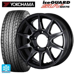 即日発送 スズキ ジムニー(64系)用 185/85R16 105/103L ヨコハマ アイスガードSUV G075 # CST ゼロワンハイパー XJスタッドレスタイヤホイール 4本セット｜konishi-tire