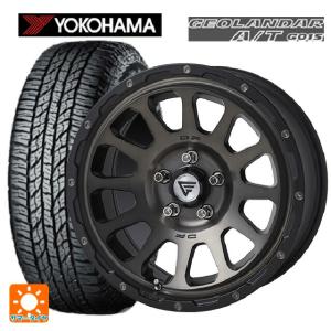 即日発送 トヨタ ヤリスクロス(10系)用 215/65R16 98H ヨコハマ ジオランダー A/T G015 ブラックレター デルタフォース オーバルサマータイヤホイール 4本セット