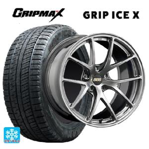 ホンダ ヴェゼル(RV系)用 225/50R18 99H XL グリップマックス グリップアイスエックス ブラックレター RI-Aスタッドレスタイヤホイール 4本セット｜konishi-tire