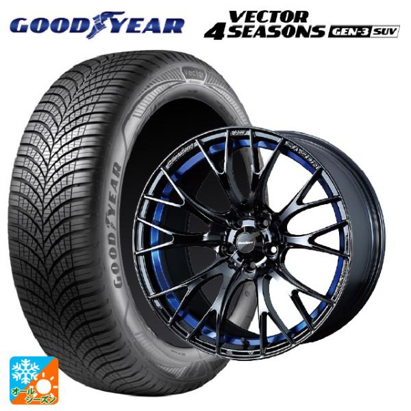 トヨタ ハリアー(80系)用 225/60R18 104W XL グッドイヤー ベクターフォーシーズ...