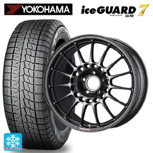 スバル レヴォーグ(VN系)用 215/50R17 91Q ヨコハマ アイスガード7(IG70) エンケイスポーツ RC-T5スタッドレスタイヤホイール 4本セット