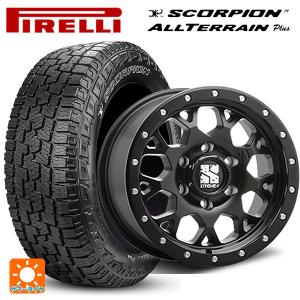 トヨタ ハイラックス(120系)用 265/60R18 110H ピレリ スコーピオン オールテレーン プラス ブラックレター エクストリームJ XJ04サマータイヤホイール 4本セッ｜konishi-tire