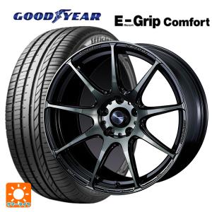 トヨタ ヤリス(10系)用 185/55R16 83V グッドイヤー エフィシェントグリップ コンフォート ウェッズスポーツ SA99Rサマータイヤホイール 4本セット｜konishi-tire