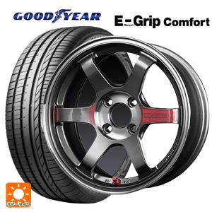 ダイハツ トール(M900系)用 195/45R16 84V XL グッドイヤー エフィシェントグリップ コンフォート ボルクレーシング TE37 ソ