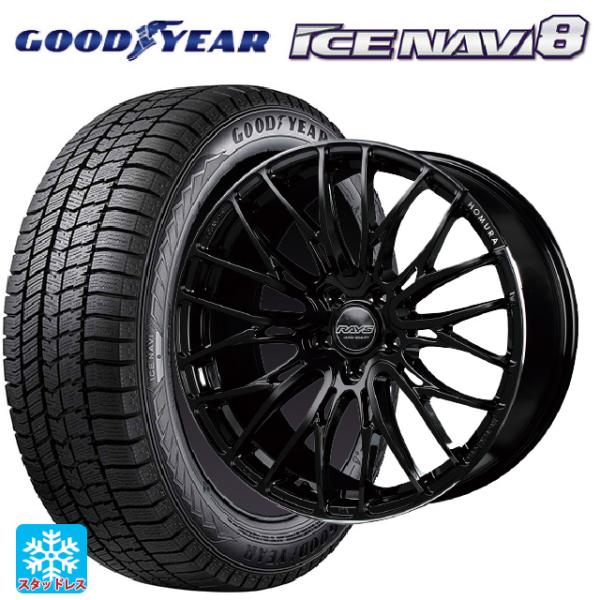 スバル WRX S4(VBH)用 245/40R18 93Q グッドイヤー アイスナビ8 ホムラ2X...