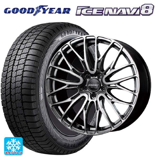 スバル WRX S4(VBH)用 245/40R18 93Q グッドイヤー アイスナビ8 ホムラ2X...