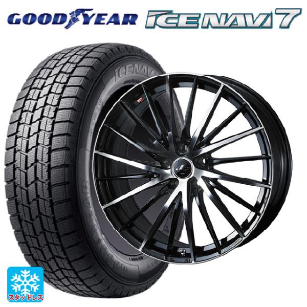 送料無料 スタッドレスタイヤホイール 4本セット 215/60R17 96Q グッドイヤー アイスナ...