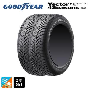 送料無料 オールシーズンタイヤ 2本セット 165/60R15 77H 15インチ グッドイヤー ベクターフォーシーズンズ ハイブリッド 新品 　　