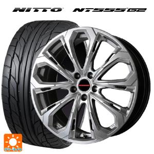 送料無料 サマータイヤホイール 4本セット 225/45R19 96Y XL ニットー NT555 G2 ビックウェイ レイシーン プラバ 5X 19-8J 　　｜konishi-tire