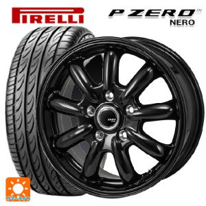 送料無料 サマータイヤホイール 4本セット 215/45R17 91Y XL ピレリ P-ZERO ネロ 正規品 ジャパン三陽 ザック JP209 17-7J 　　