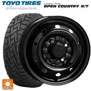 送料無料 サマータイヤホイール 4本セット 145/80R12 80/78N トーヨー オープンカントリー RT ブラックレター トピー M74 BK # 12-3.5J 　　｜konishi-tire