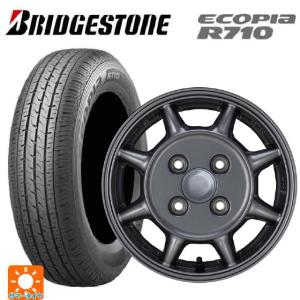 エコピア 送料無料 サマータイヤホイール 4本セット 145/80R12 80/78N 