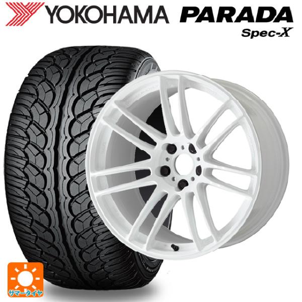 送料無料 サマータイヤホイール 4本セット 235/55R18 100V ヨコハマ パラダ PA02...