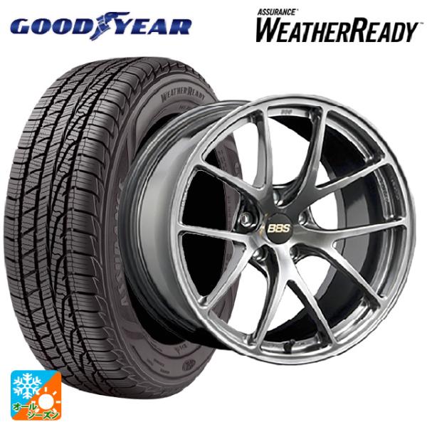 送料無料 オールシーズンタイヤホイール 4本セット 235/50R18 97V グッドイヤー アシュ...