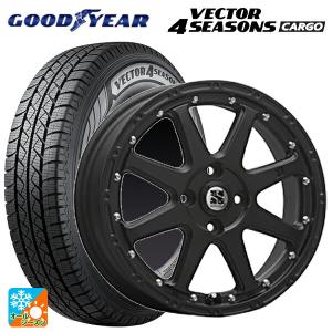 送料無料 オールシーズンタイヤホイール 4本セット 145/80R12 80/78N グッドイヤー ベクターフォーシーズンズ カーゴ エムエルジェイ エクストリームJ 12-4J 　｜konishi-tire