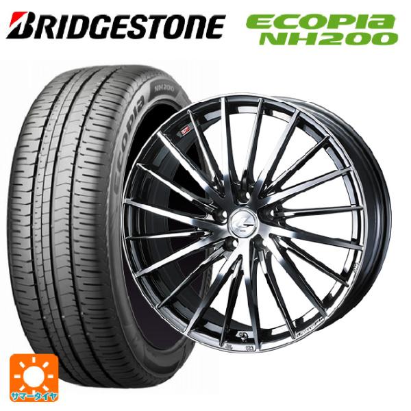 送料無料 サマータイヤホイール 4本セット 225/45R18 95W XL ブリヂストン エコピア...