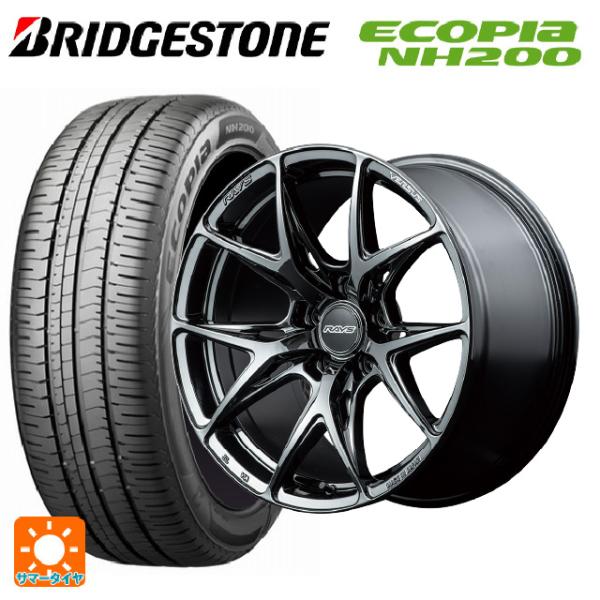 送料無料 サマータイヤホイール 4本セット 215/45R18 93W XL ブリヂストン エコピア...