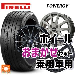 送料無料 サマータイヤホイール 4本セット 215/45R18 93W XL ピレリ パワジー 正規品 当社おまかせホイール 国産車普通車用18インチ(5/100) 18-7J 　　｜konishi-tire