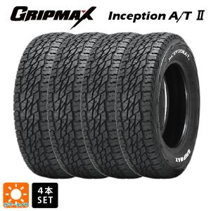 送料無料 サマータイヤ 4本セット 175/80R16 92S 16インチ グリップマックス インセプション A/T2 ホワイトレター 新品 　　｜konishi-tire