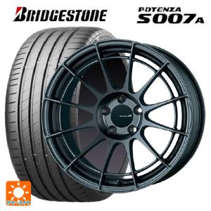 送料無料 サマータイヤホイール 4本セット 2024年製 245/40R18 97Y XL ブリヂストン ポテンザ S007A 正規品(限定) エンケイ レーシングレボリューション NT03RR｜konishi-tire