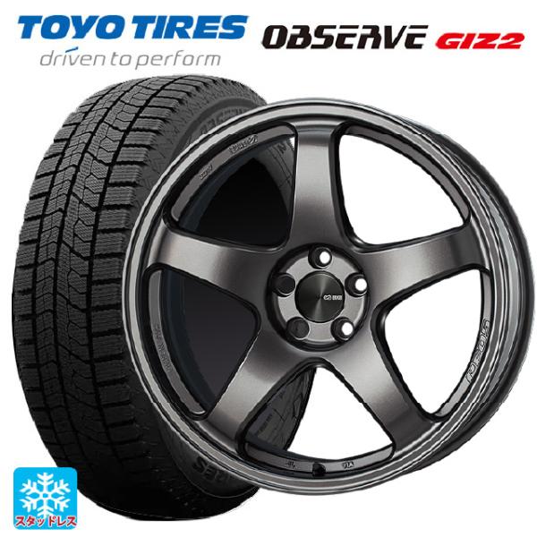 送料無料 スタッドレスタイヤホイール 4本セット 225/55R19 103Q トーヨー オブザーブ...