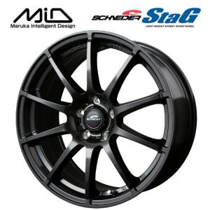 エムアイディー MIDホイール スタッグ（数量限定） # ストロングガンメタ 16×6.5 +53 5/114.3 新品ホイール1本　
