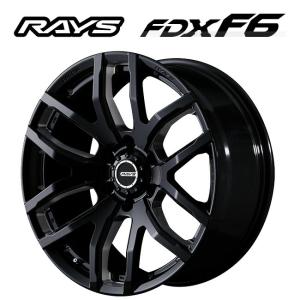 TEAM DAYTONA RAYS レイズ FDX F6 8.0J-17 +20 6H139.7 ブラック