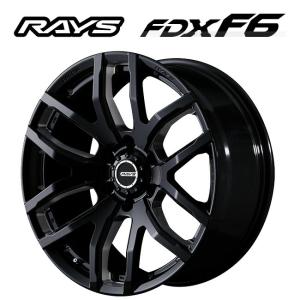 レイズ チームデイトナ FDX-F6 B8 18×8 +20 6/139.7 新品ホイール1本｜タイヤホイール専門店コニシタイヤ