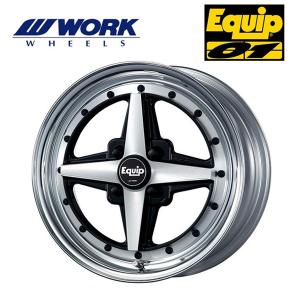 き*ぃ様 ワーク エクイップ 01 15×5J+42 PCD100 165/55 WORK ワーク Equip 01 軽自動車 5.0J-15 +42 4H100 ブラックカット